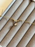 Crystal solitaire drops bracelet - Hirulythings