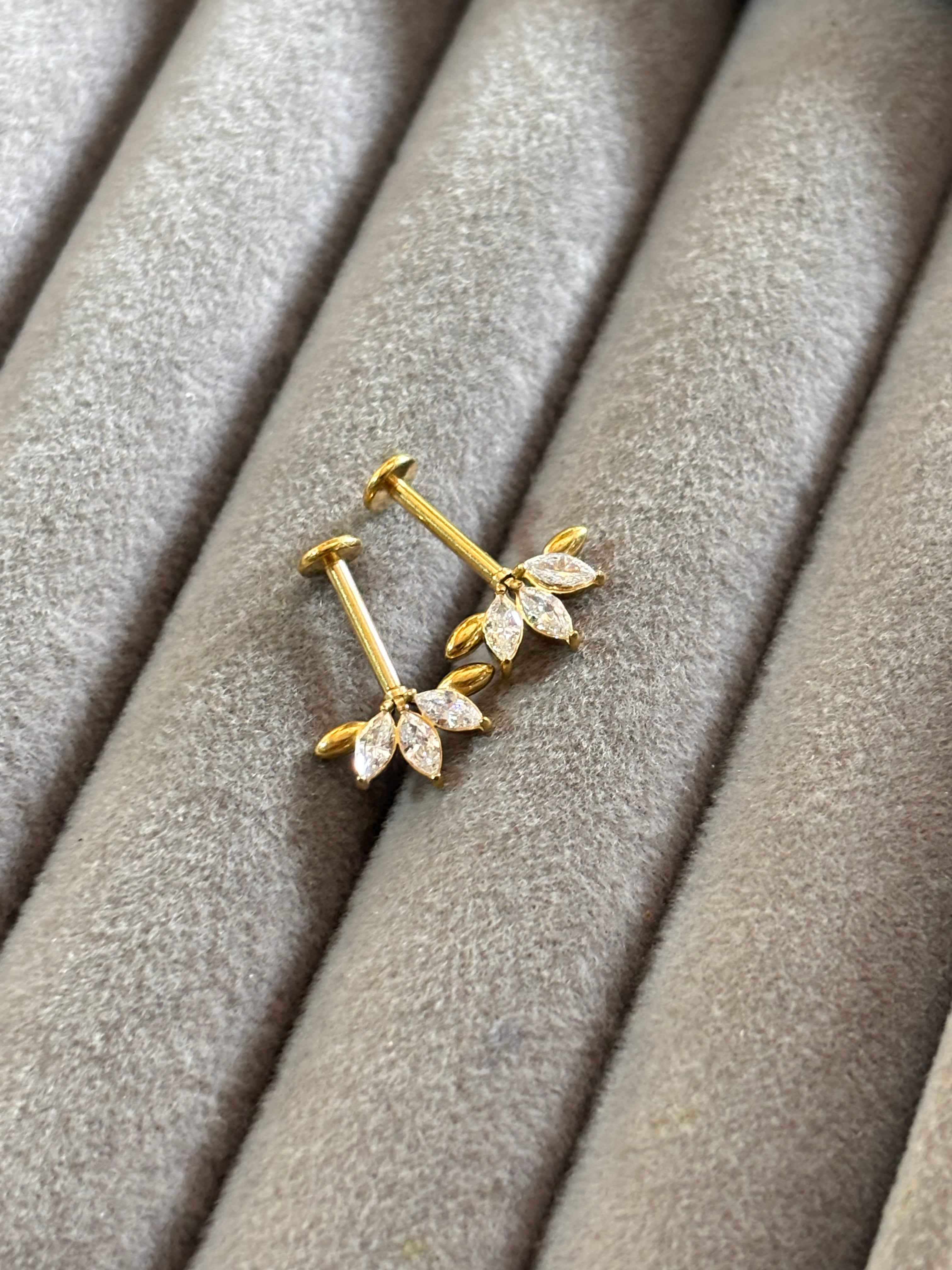 Blooming Petal Stud