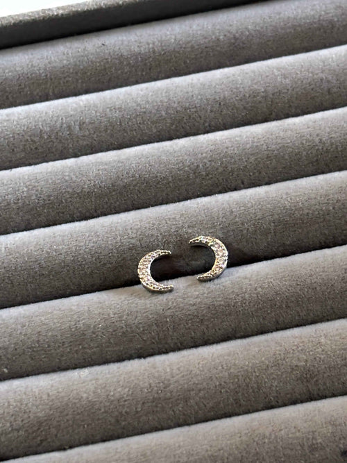 Crescent Moon second stud