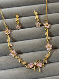 Bow and floral combo set