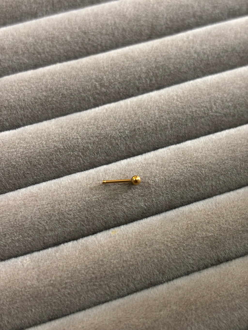 Solid ball nose pin