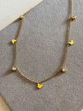 Solid butterfly charm necklace - Hirulythings