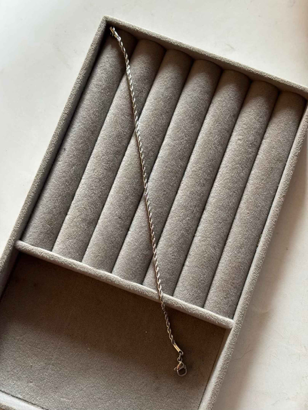 Minimal rope bracelet