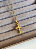 Hollow cross chain