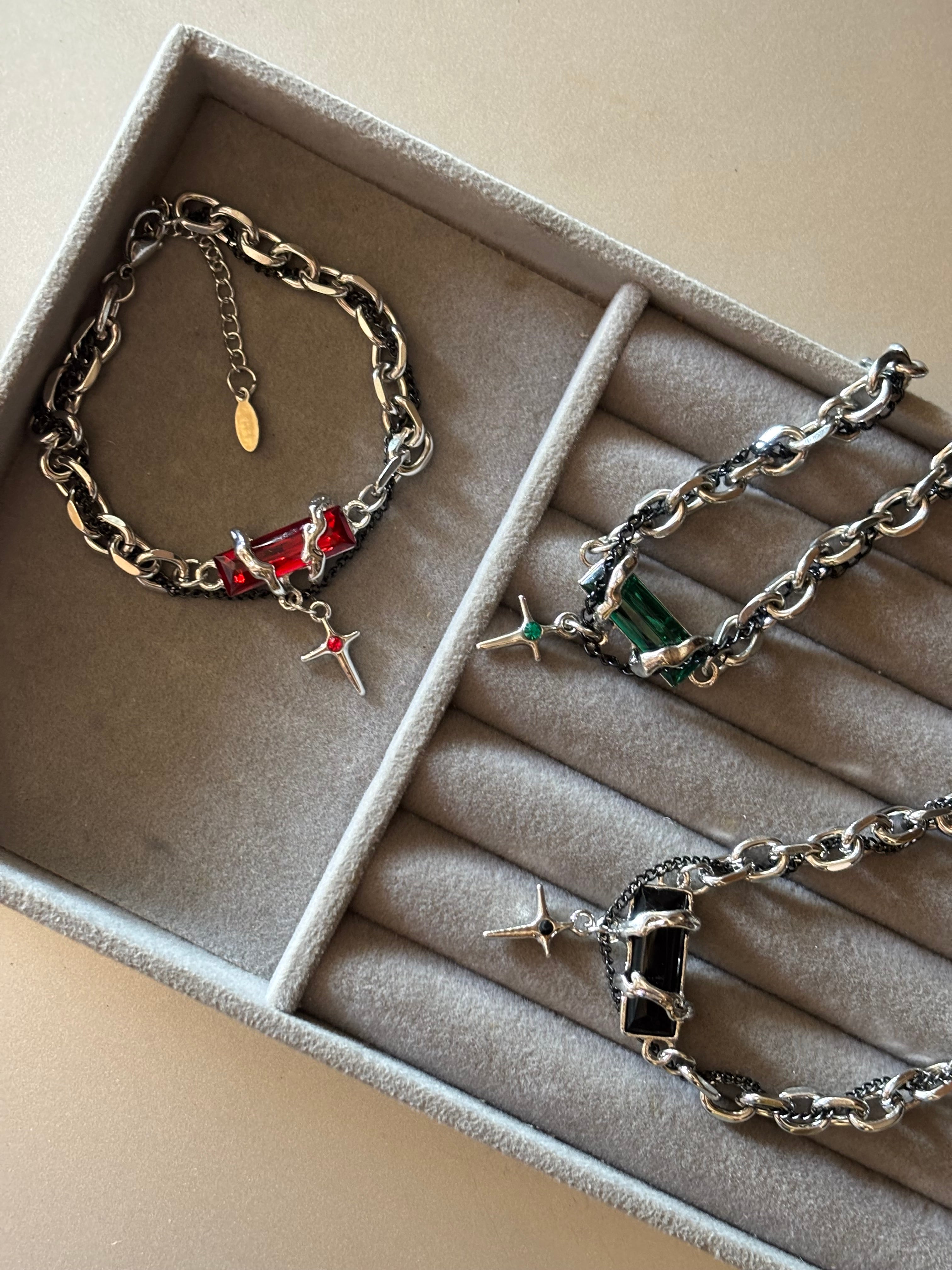 Crimson Fang Bracelet
