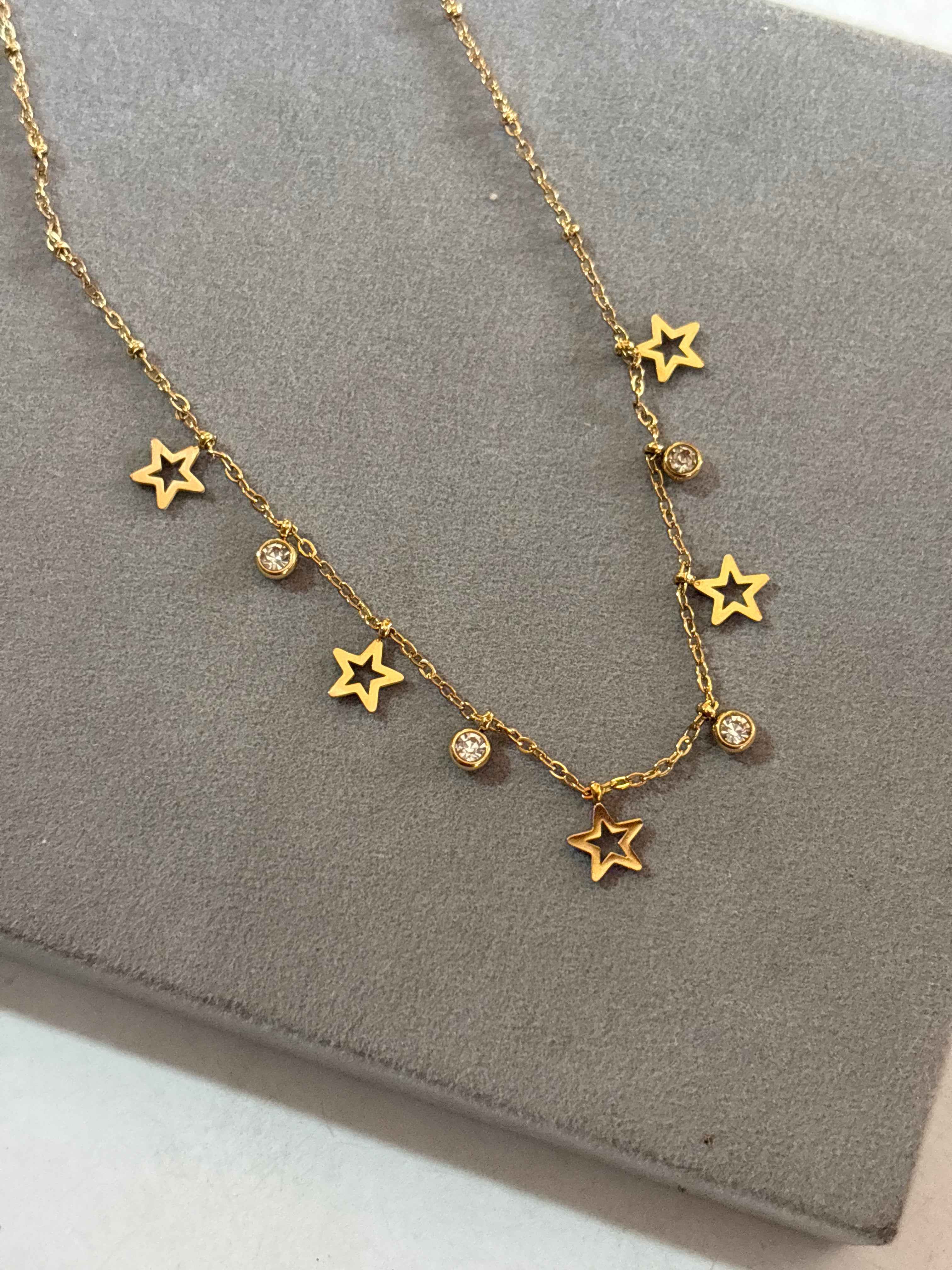 Star charm necklace