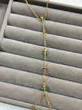 Pink tulip handchain