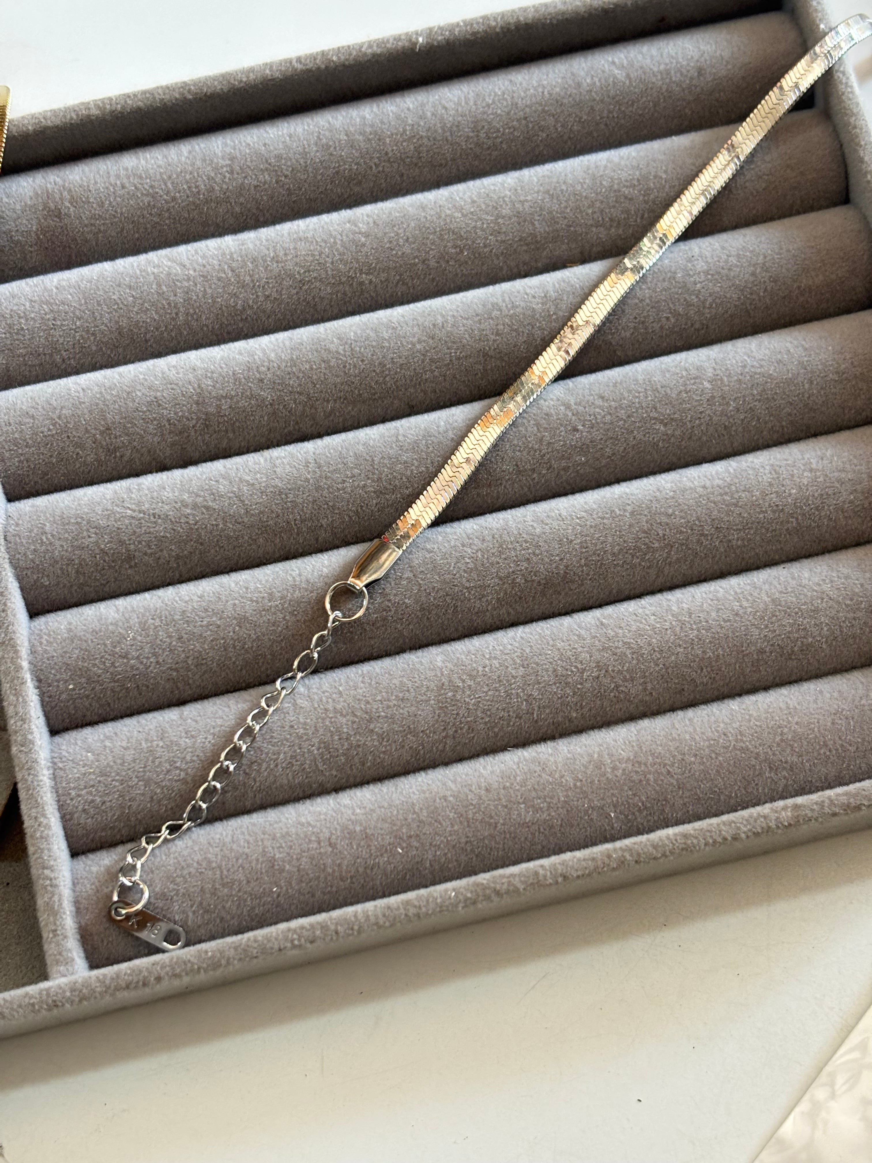 Silver Plain bracelet