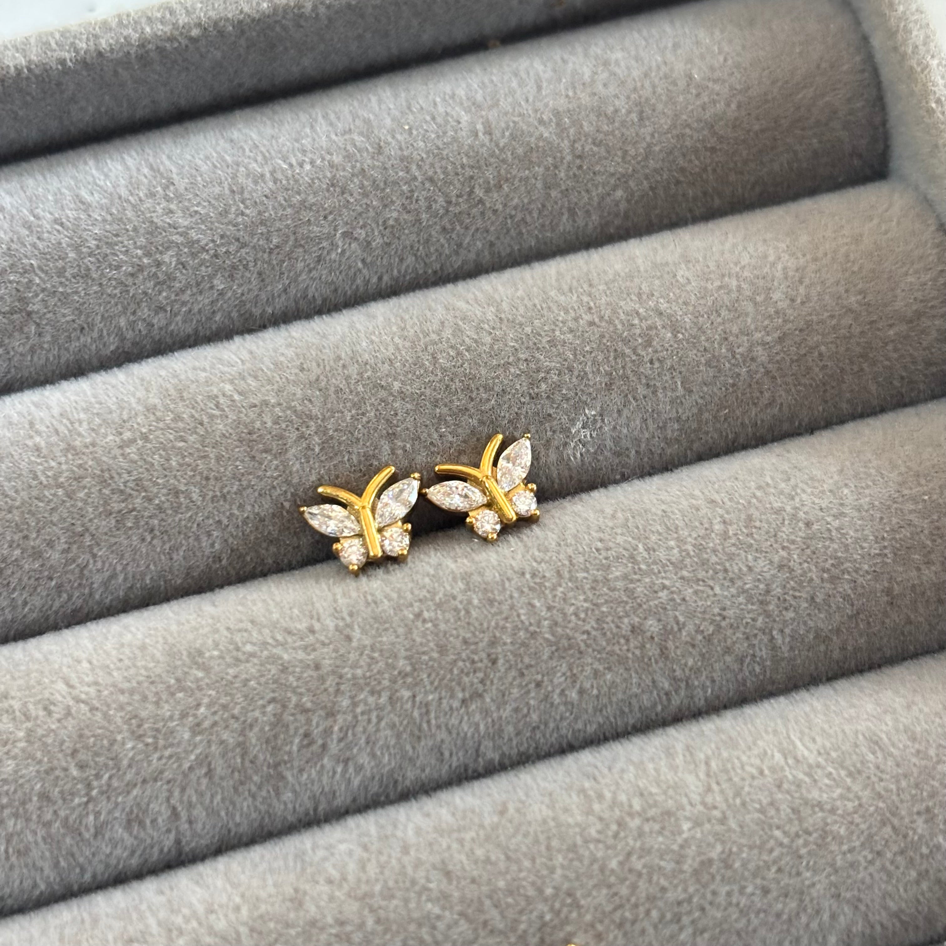 Butterfly piercings
