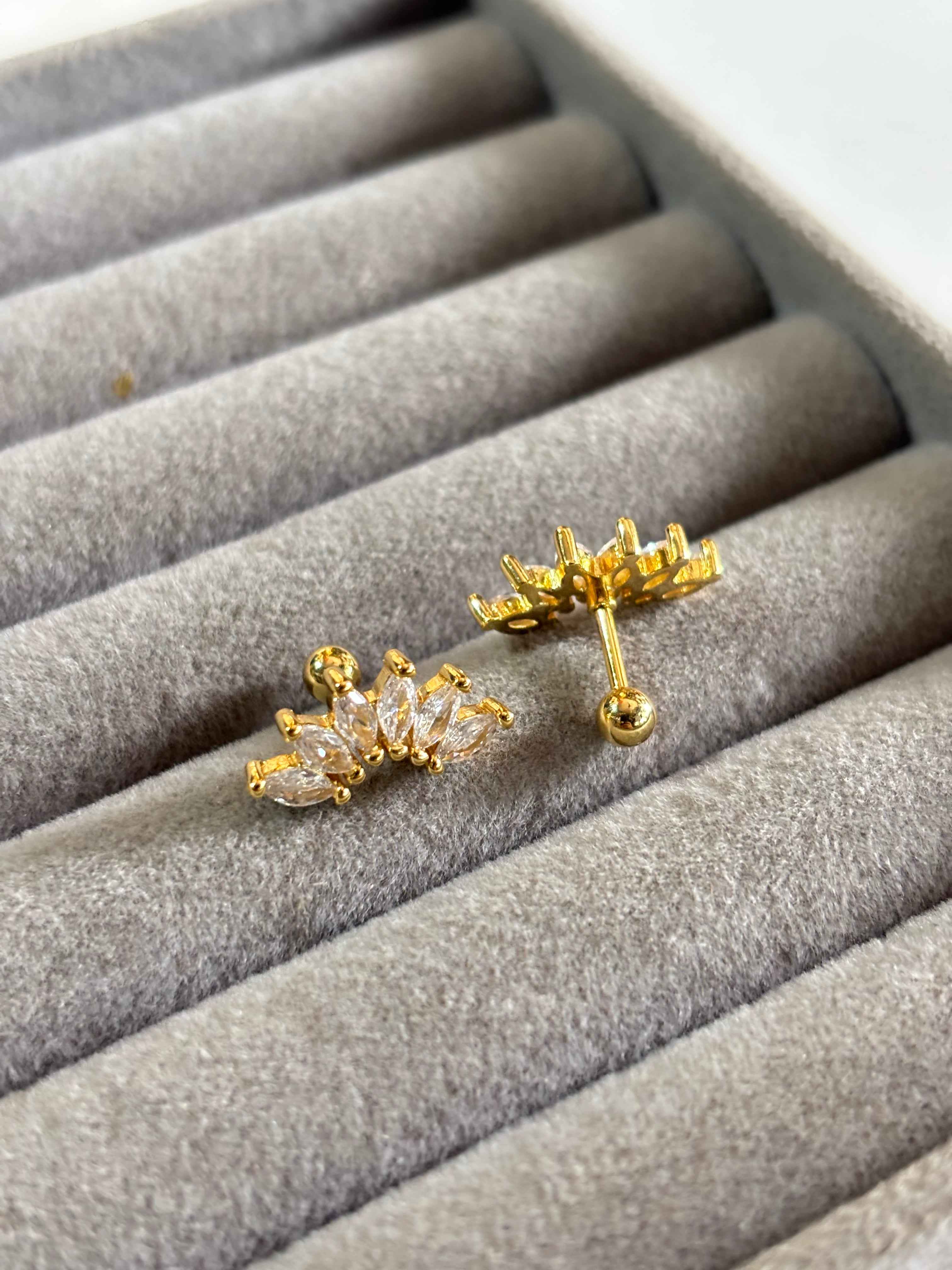 Crown piercing