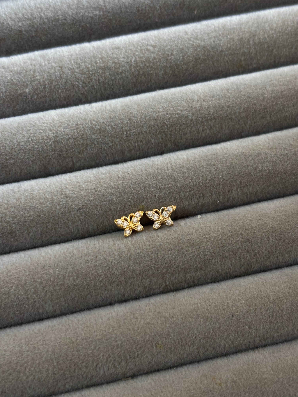 Tiny Butterfly Spark Studs