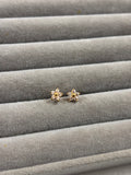 Tiny floral studs