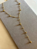 Beads lariat necklace - Hirulythings