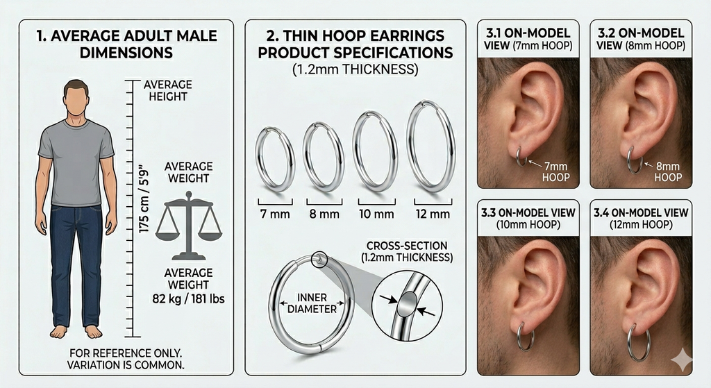 Virat Earring Piercing - Hirulythings