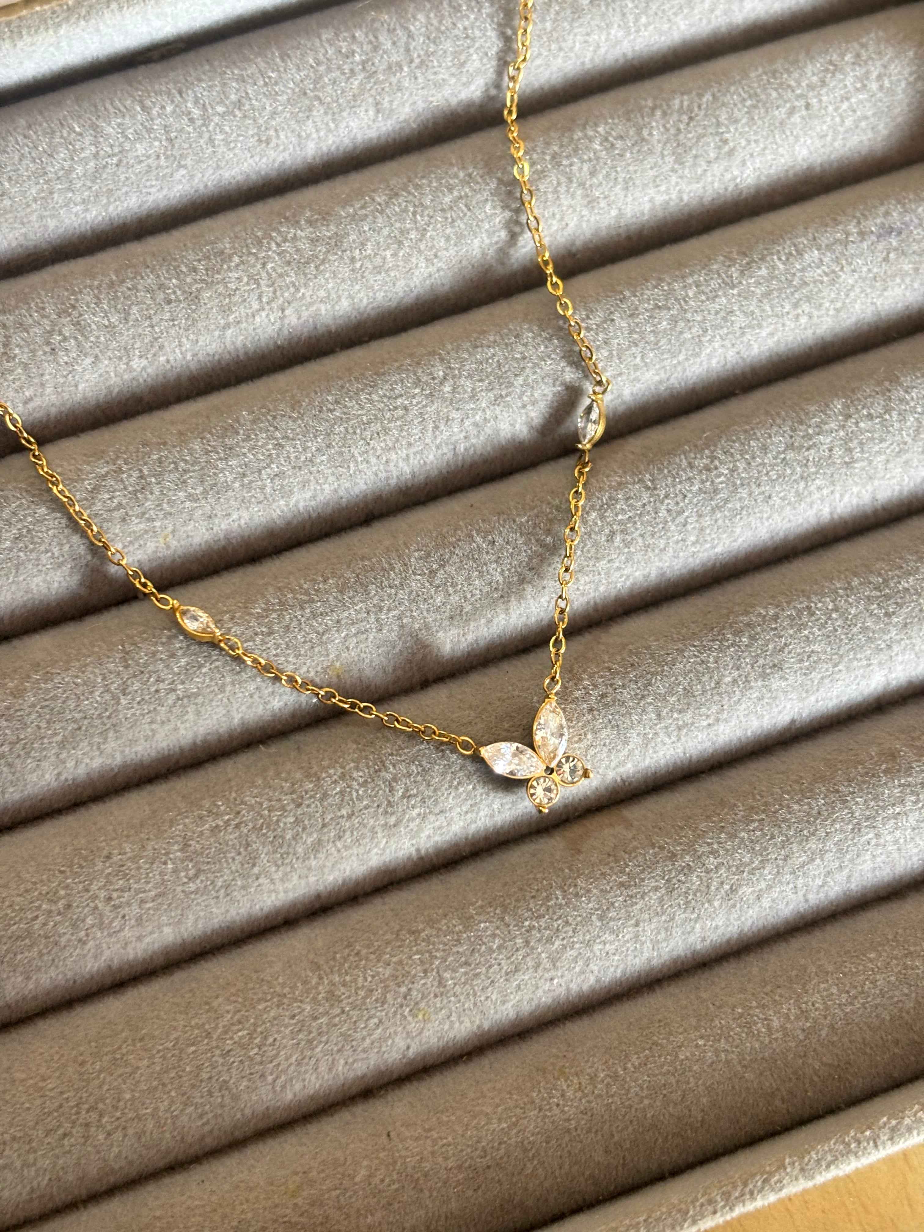 Twinkle Butterfly Necklace