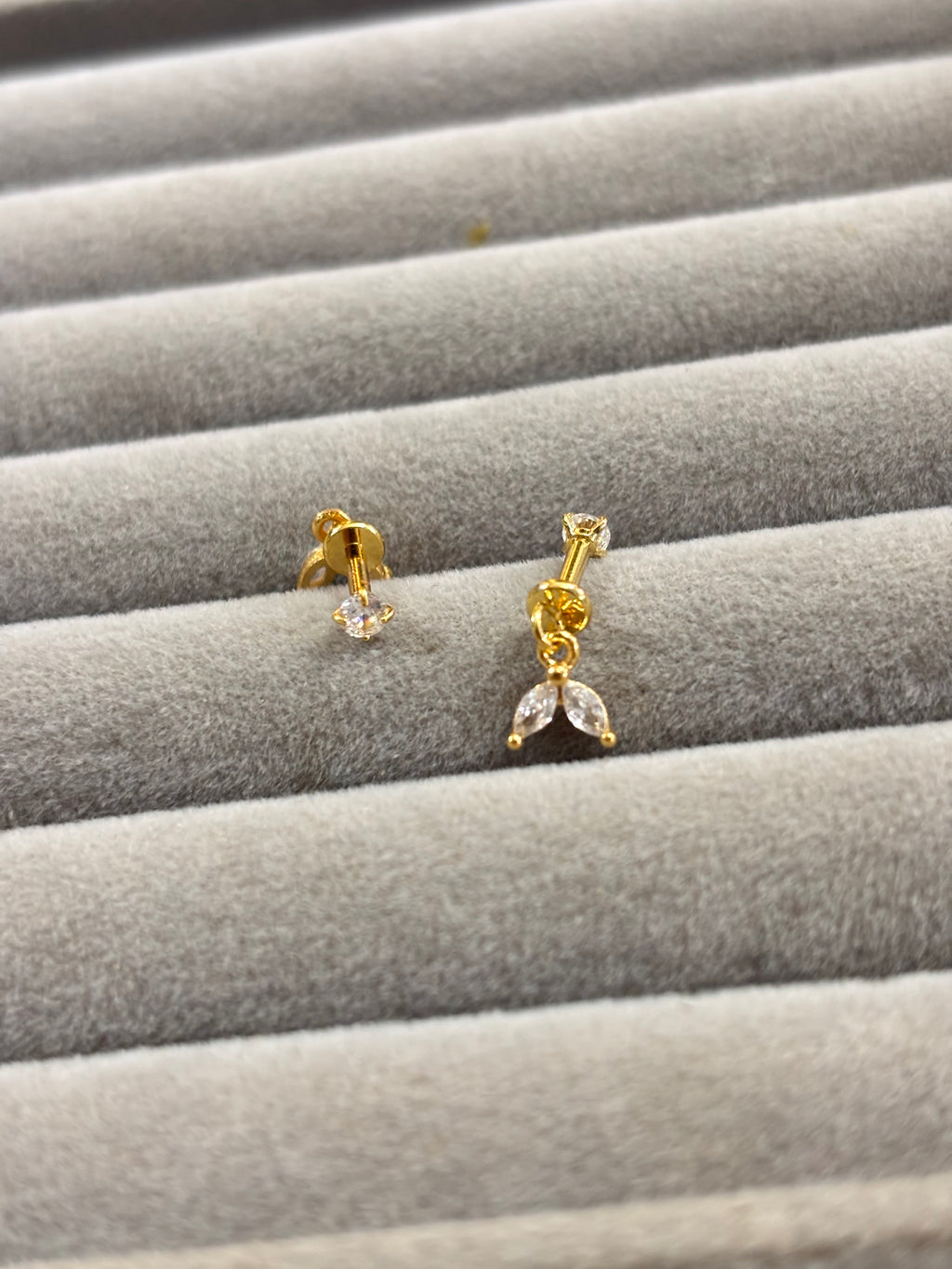 Mermaid Fins Drop piercings