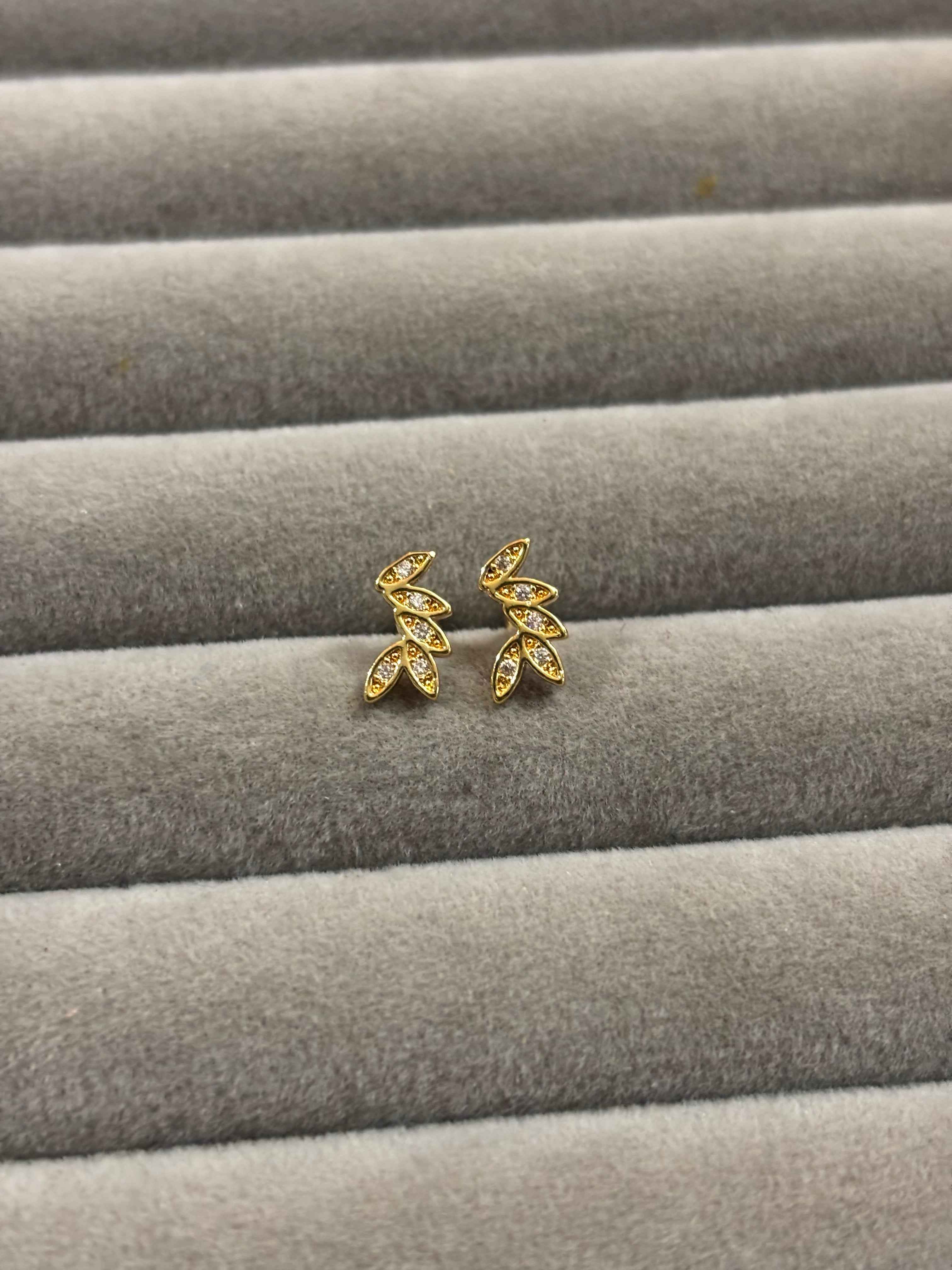 Leaves of wisdom piercing