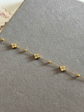 Studded floral bracelet - Hirulythings