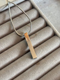 Bar pendant chain