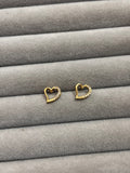 Eternal heart earrings