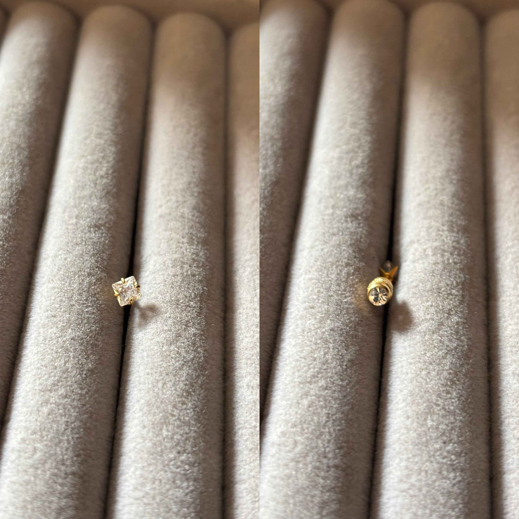 Solitaire two in one stud