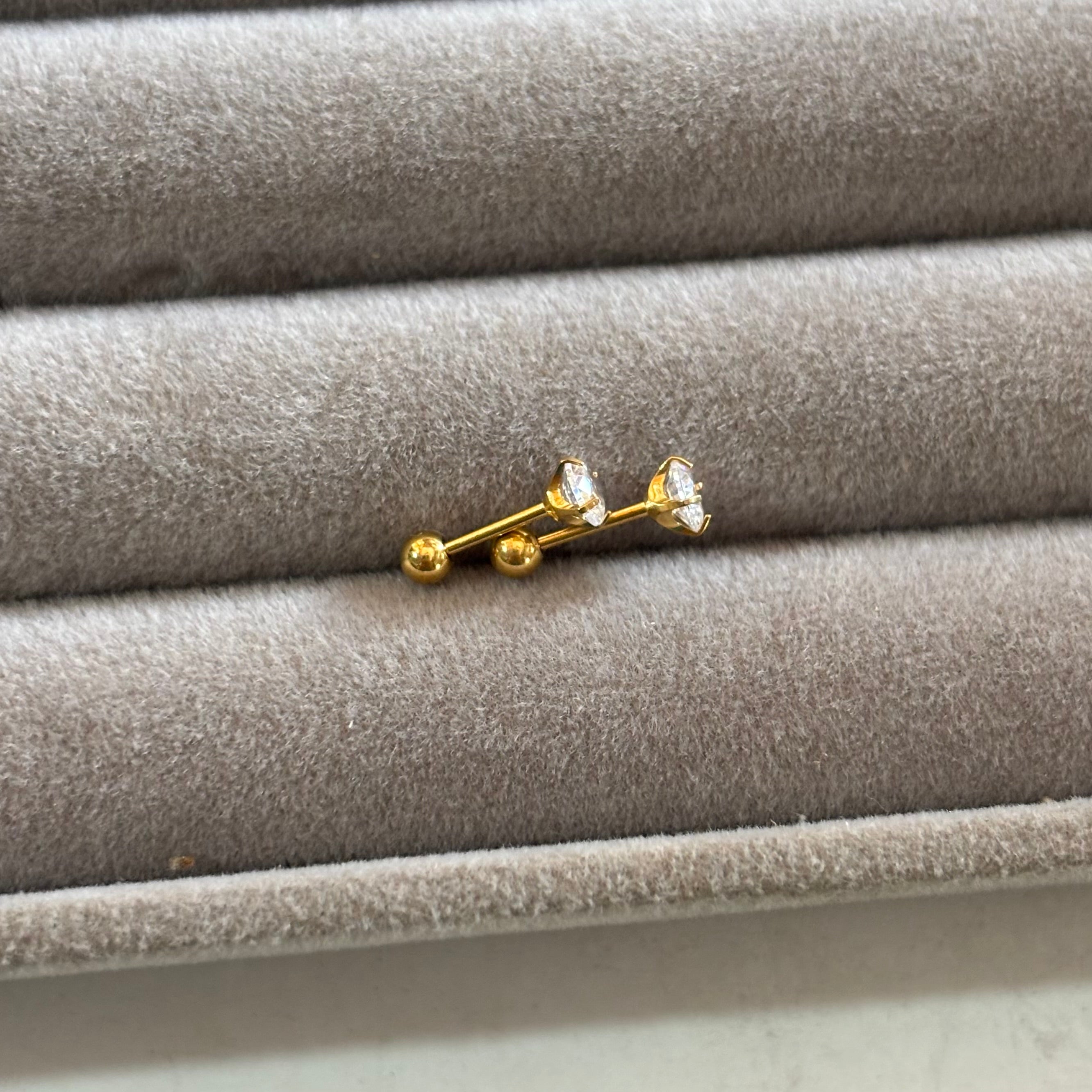 Circular Stone stud