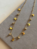 Butterfly charm necklace - Hirulythings