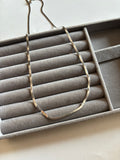 Silver snake chain
