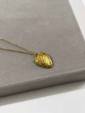 Solid strawberry necklace - Hirulythings