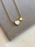 Dual heart necklace - Hirulythings