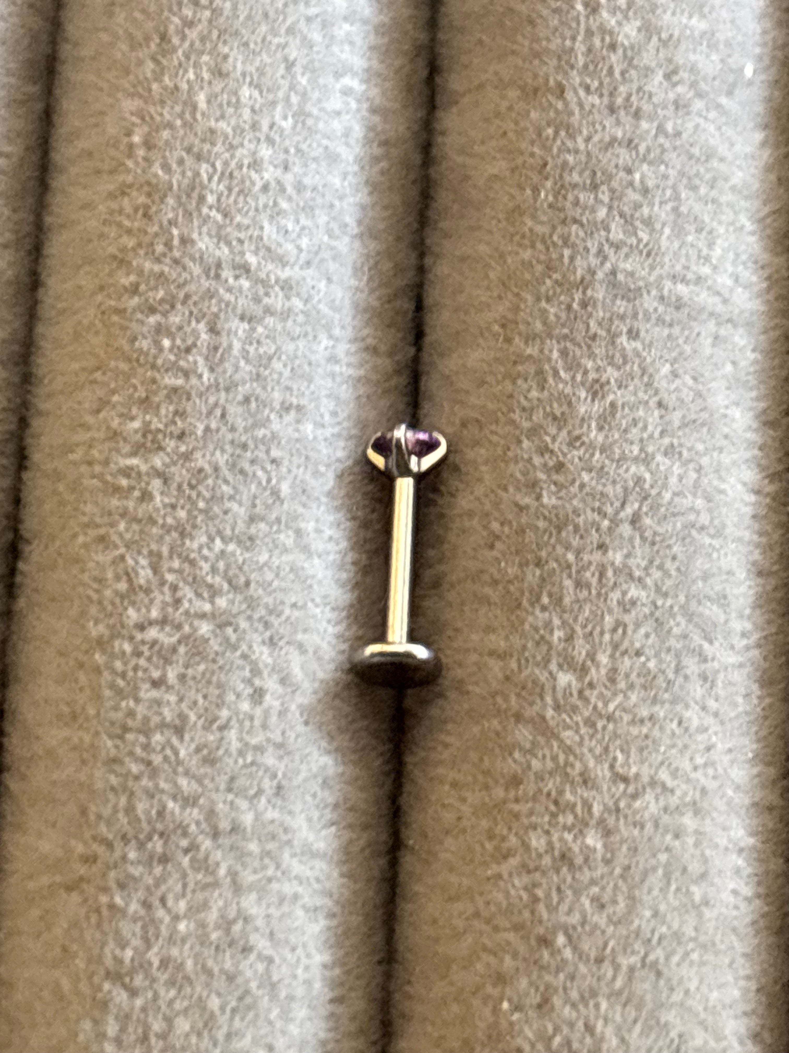 Purple stud