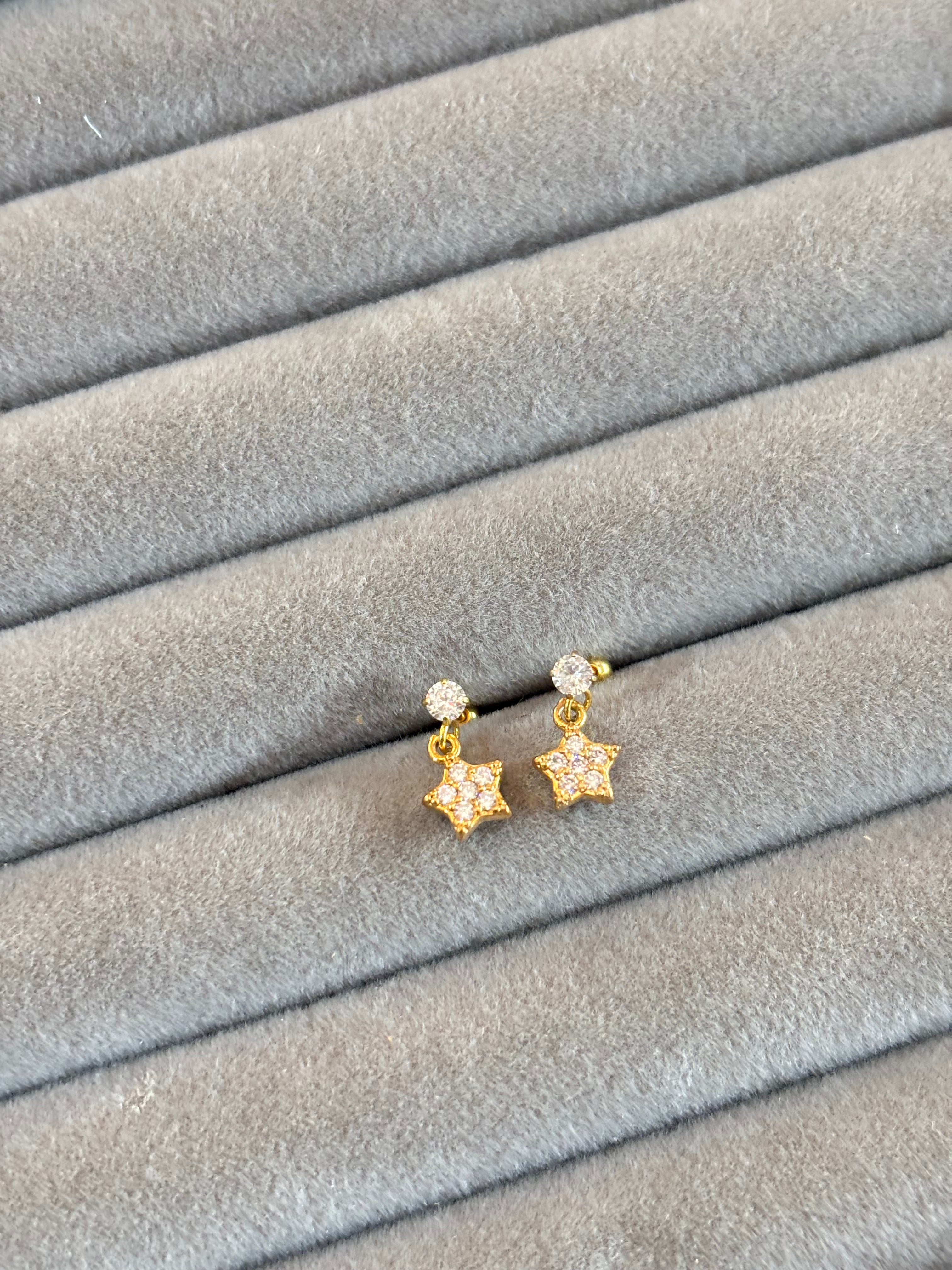Star drop piercing