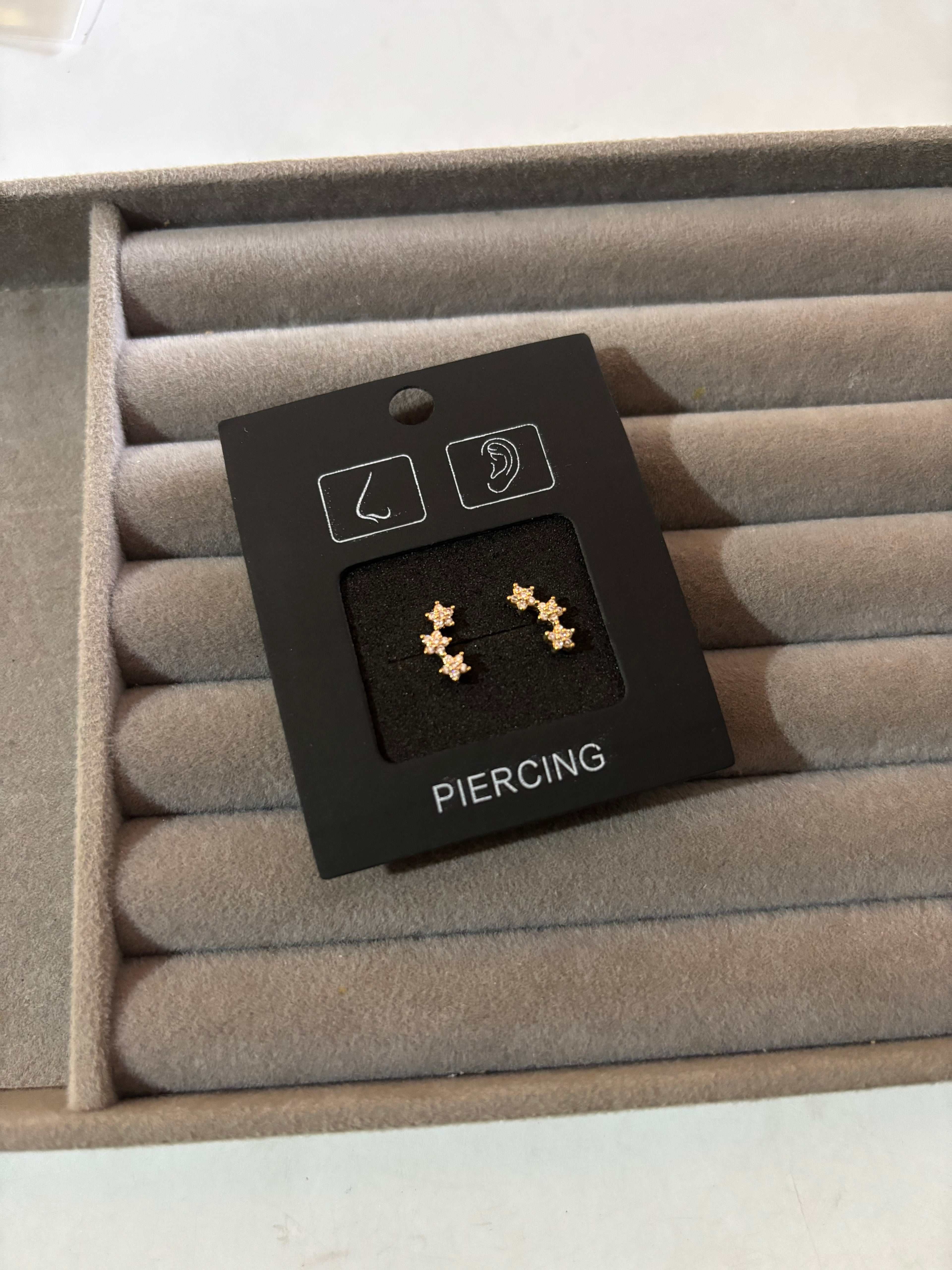 Mini Star Cluster piercing