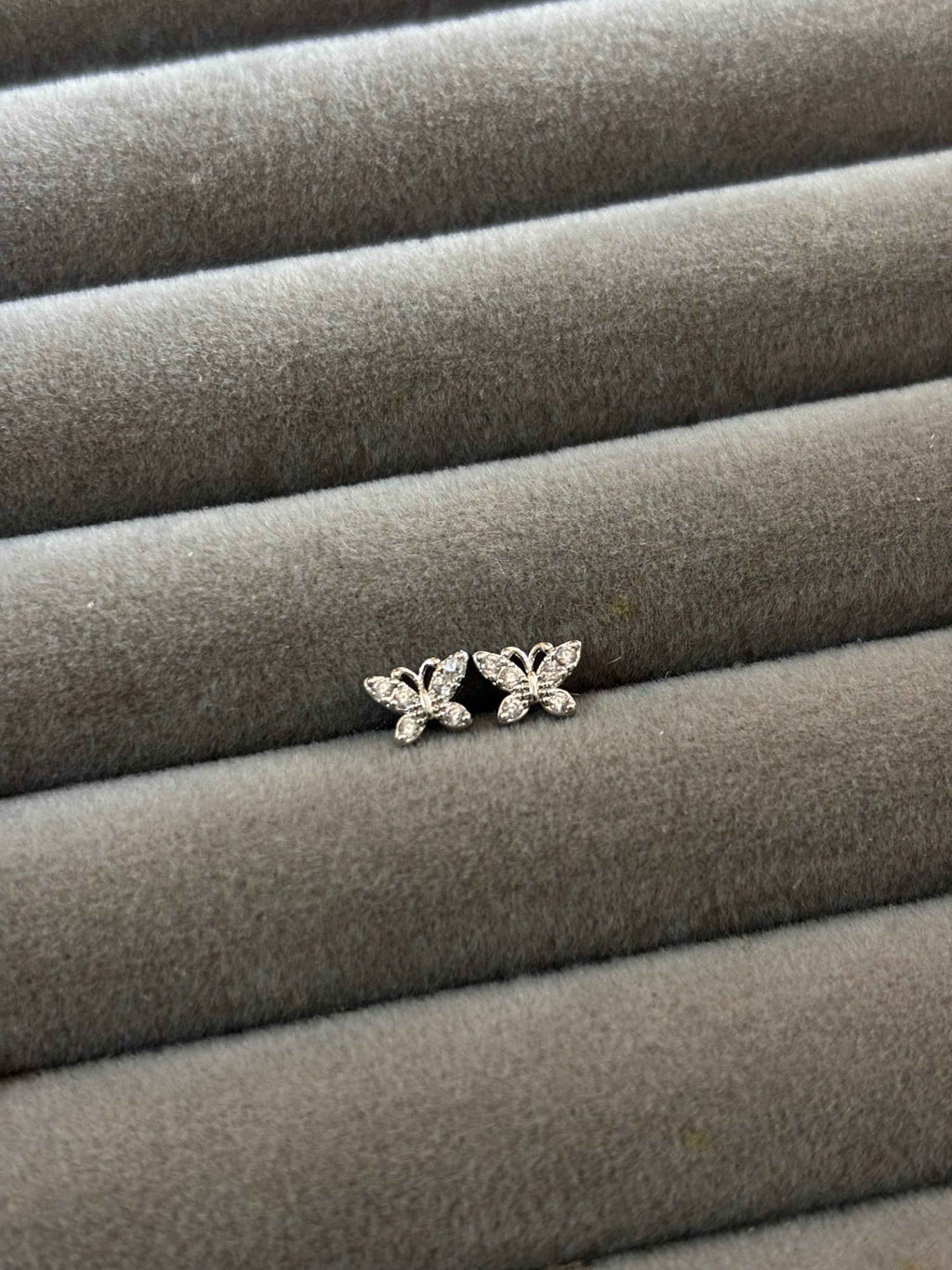 Tiny Butterfly Spark Studs
