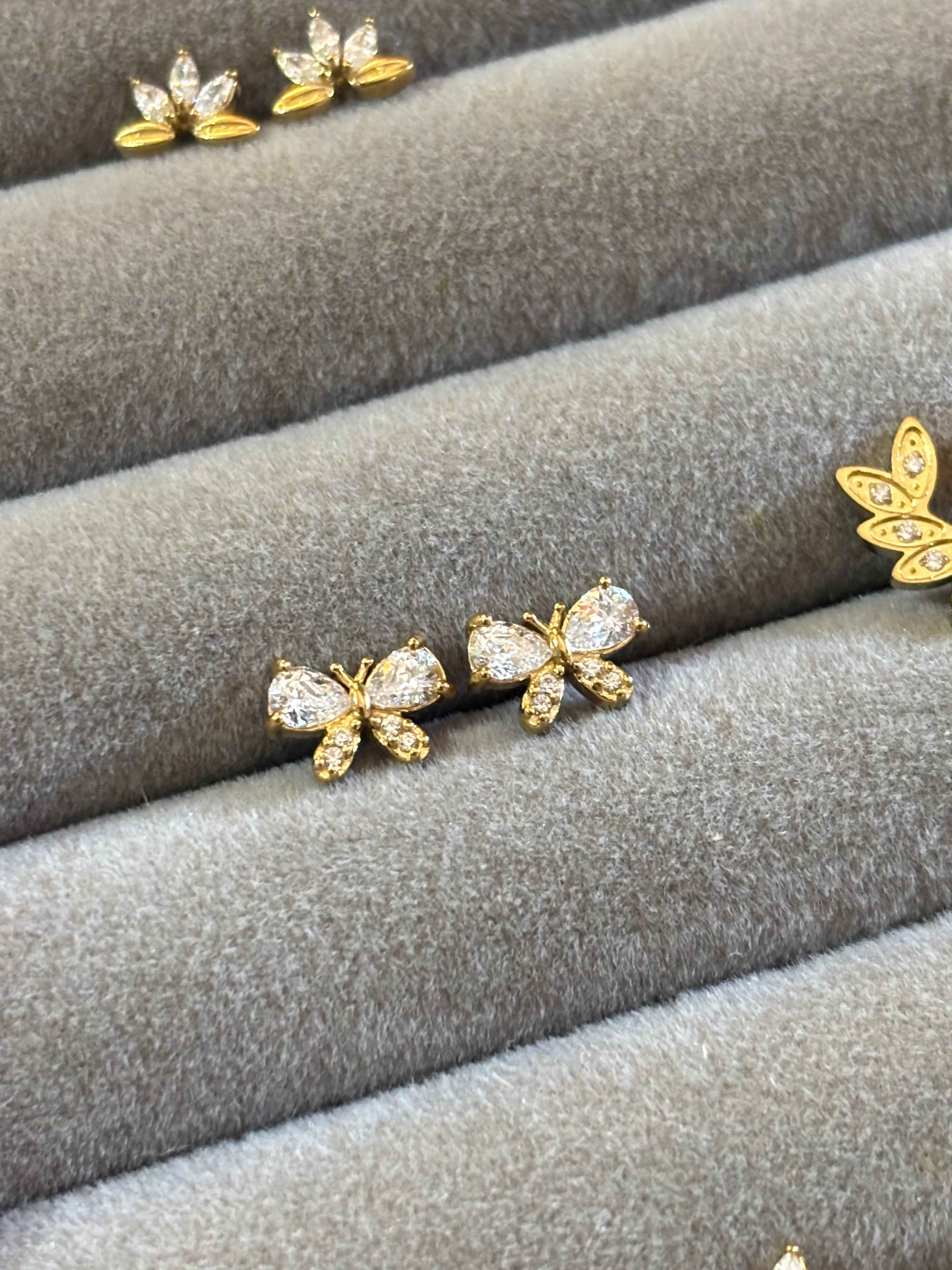 Celeste Butterfly Studs