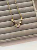 Tulip minimal necklace - Hirulythings