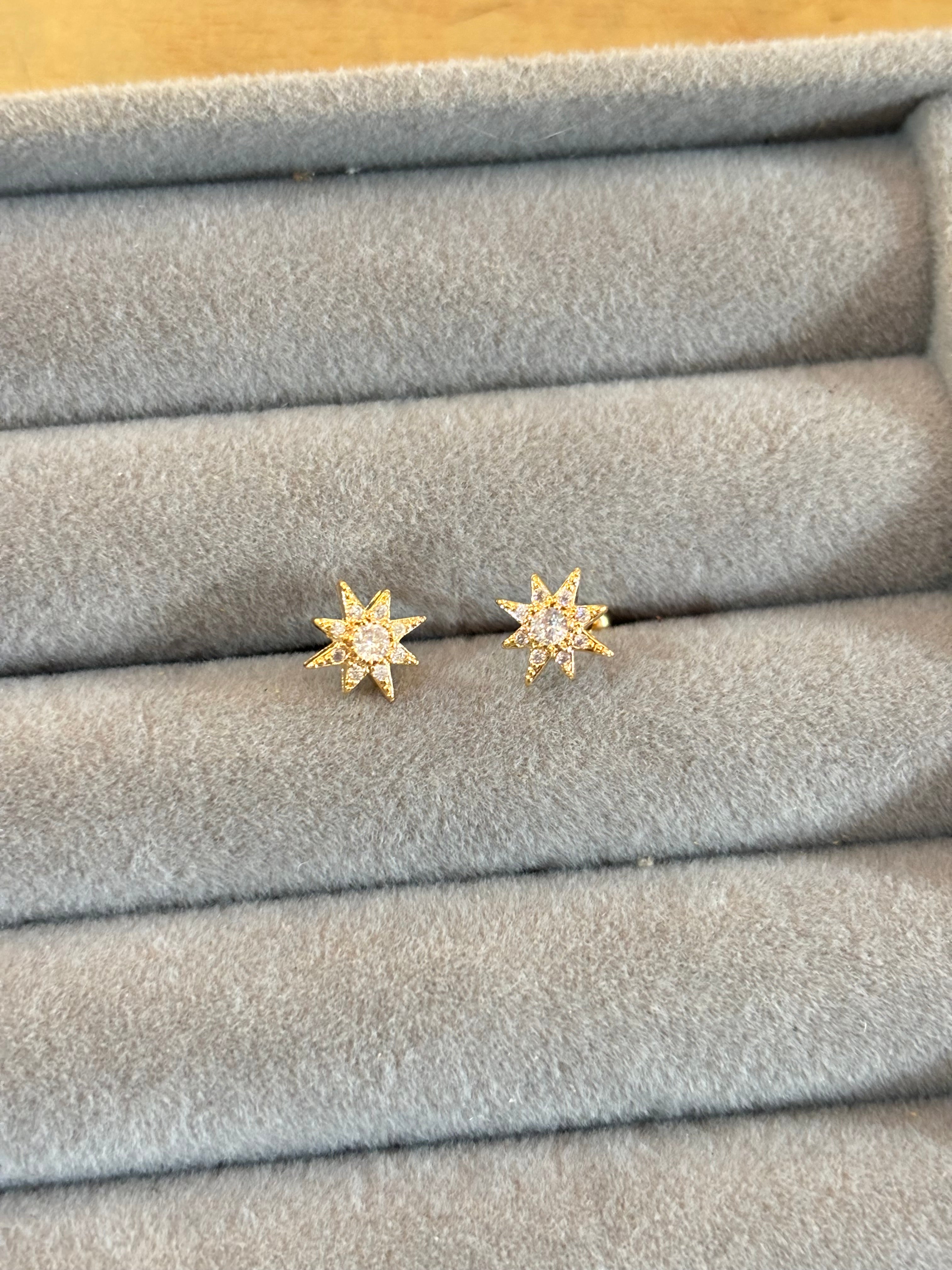 Sunrays stud