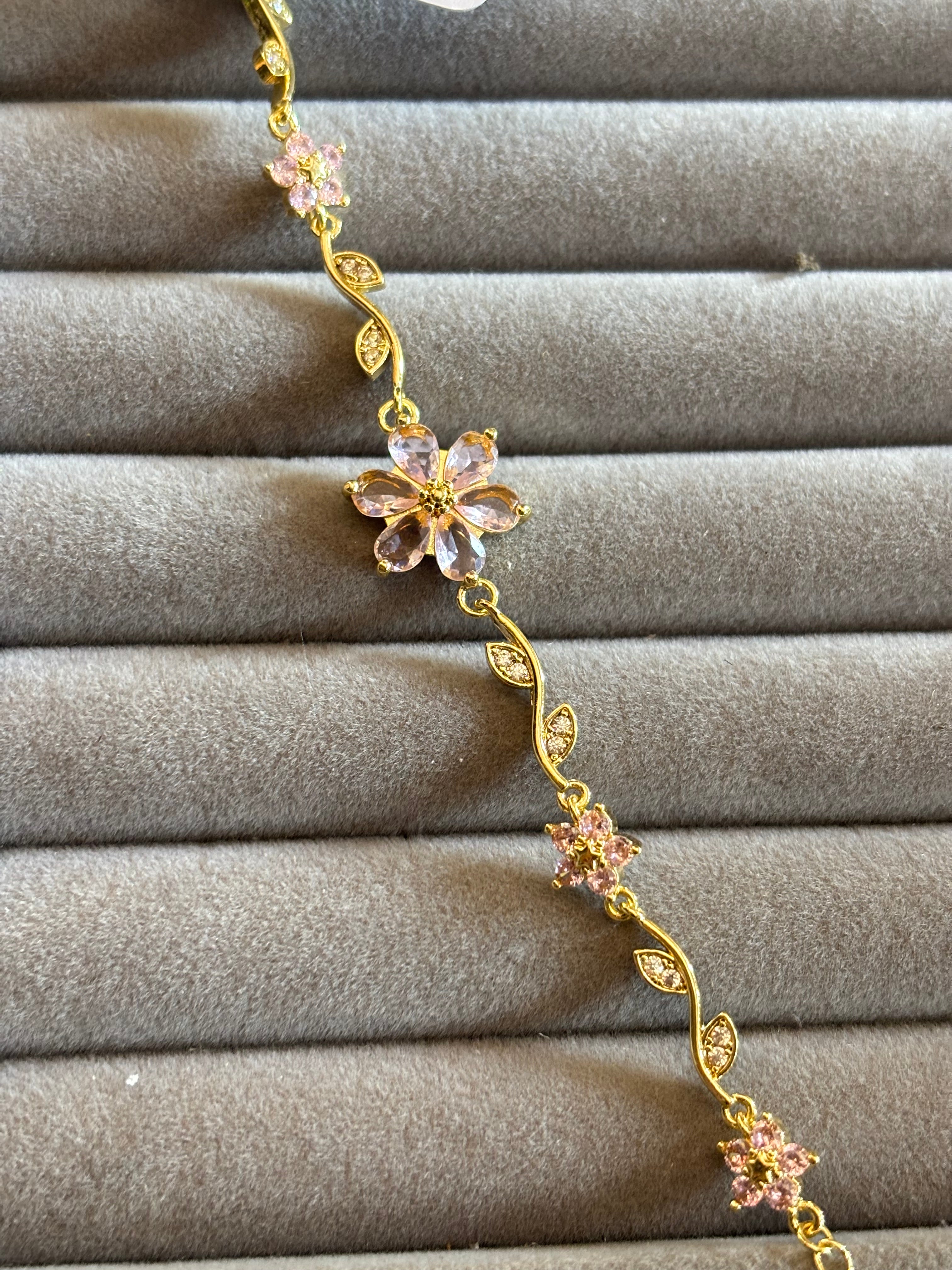 Cherry blossom bracelet