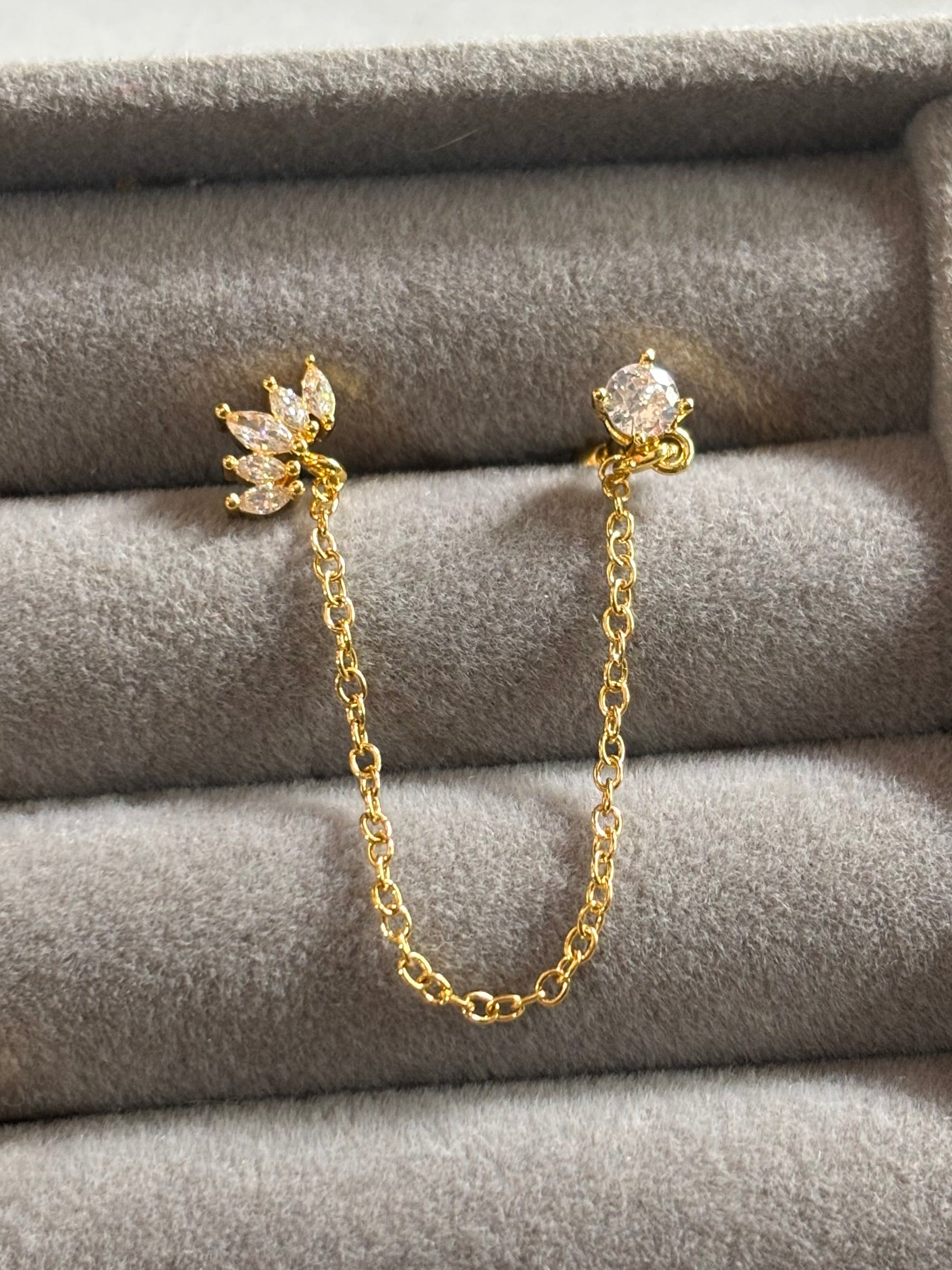 Dual stack piercing