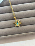 Snowflake pendant necklace - Hirulythings