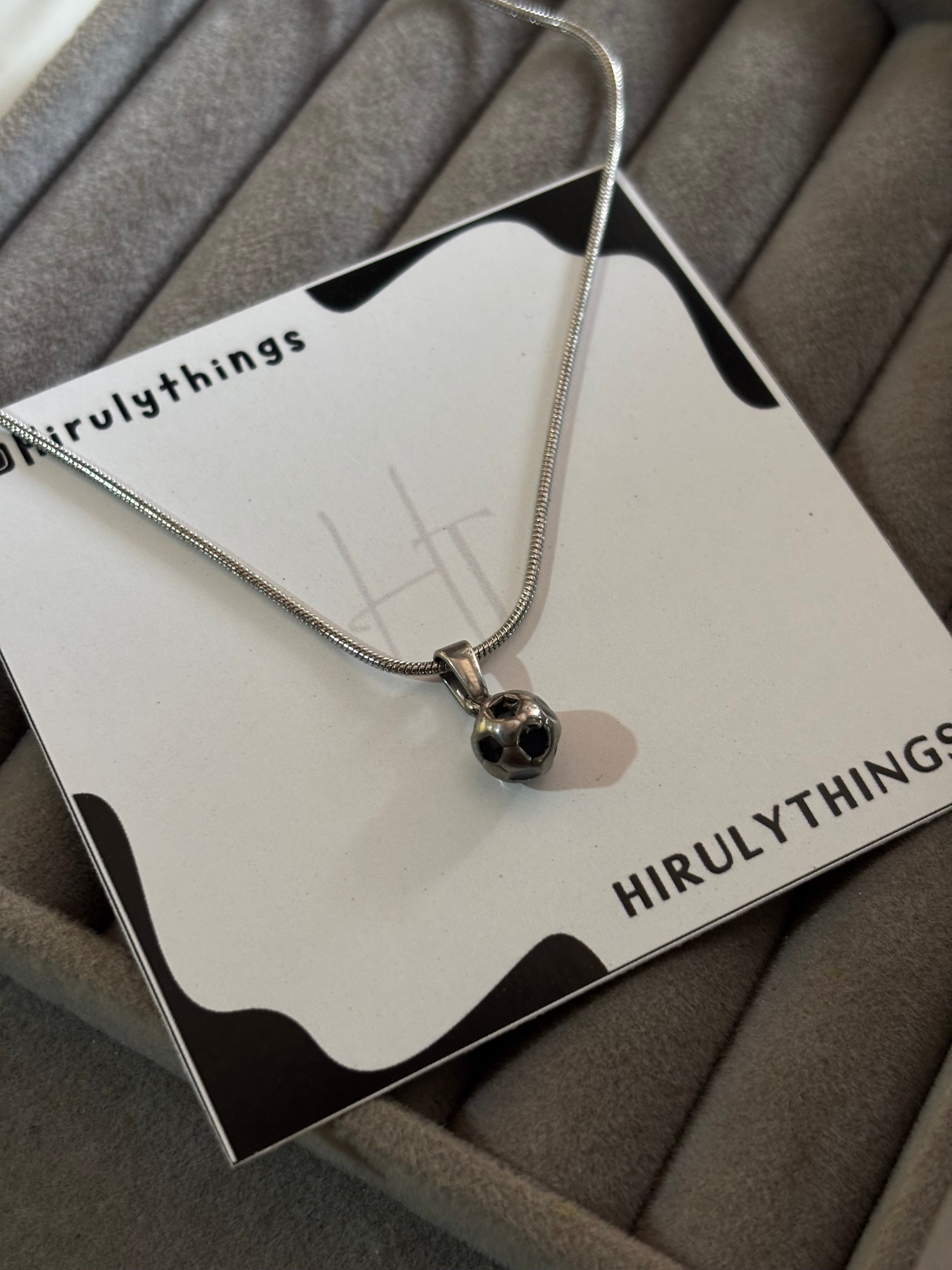 Football chain silver