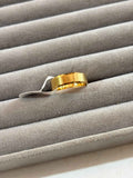 Gold matte Ring