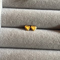 Solid heart studs