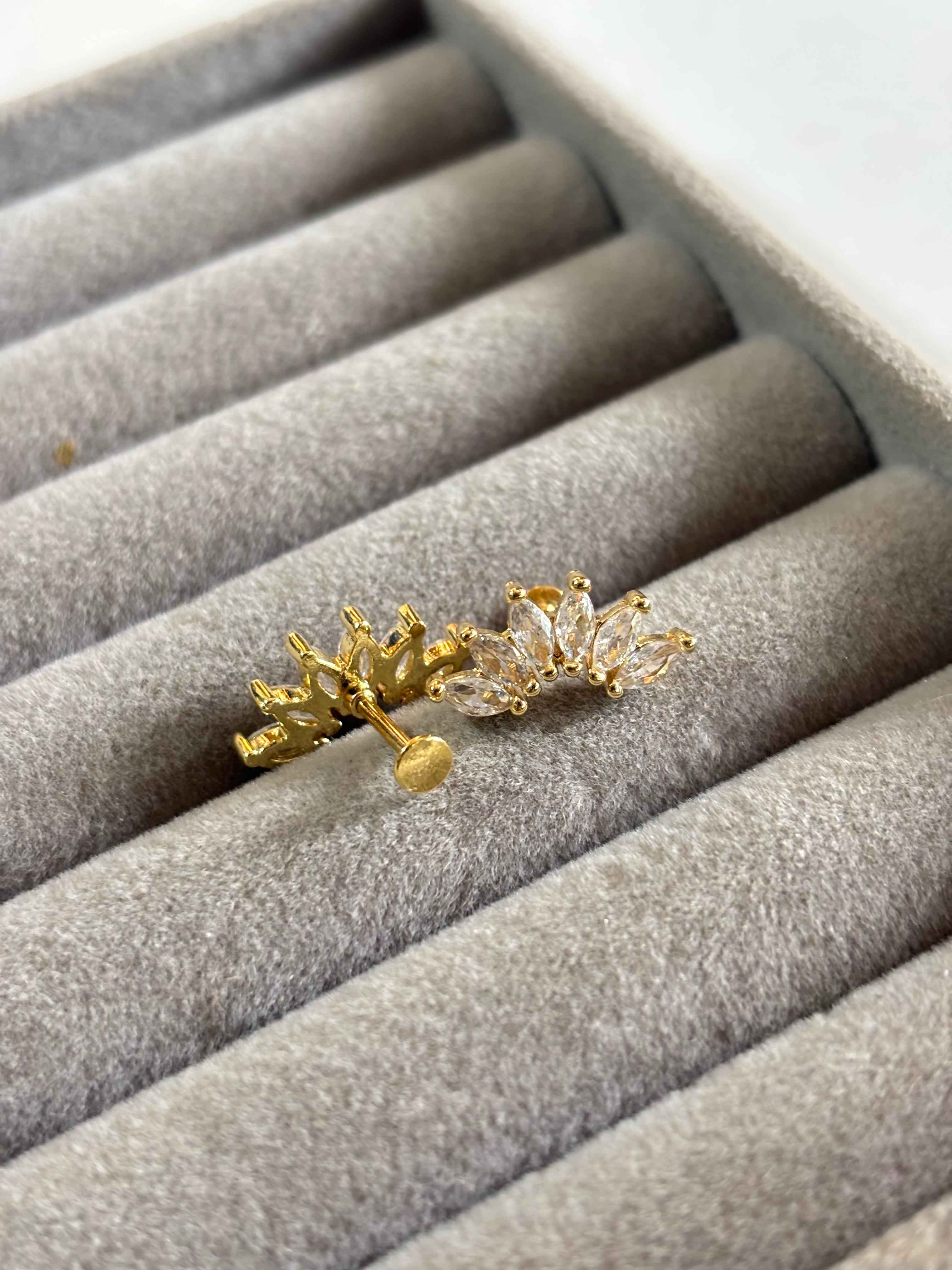 Crown piercing