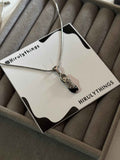 Soccer shoe necklace