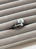 Stripes Band ring