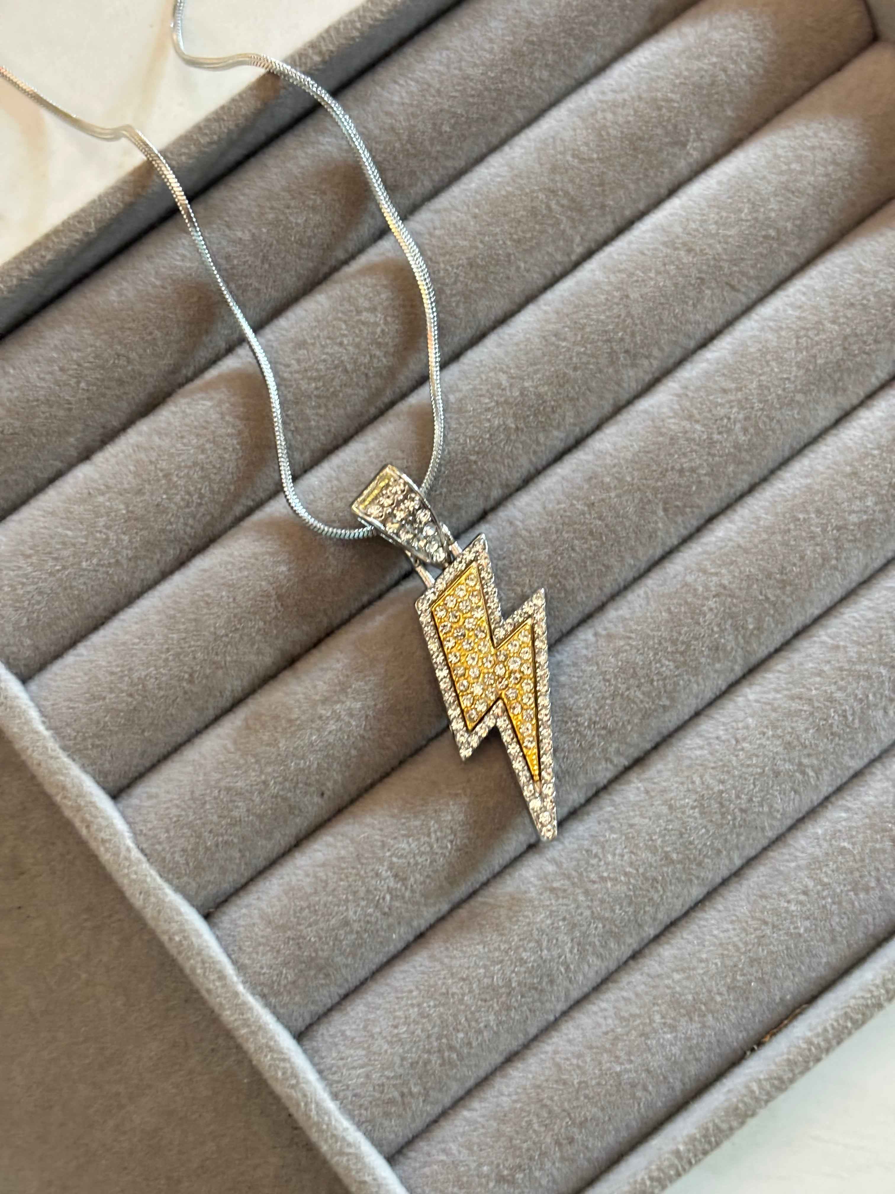 Iced out thunder chain
