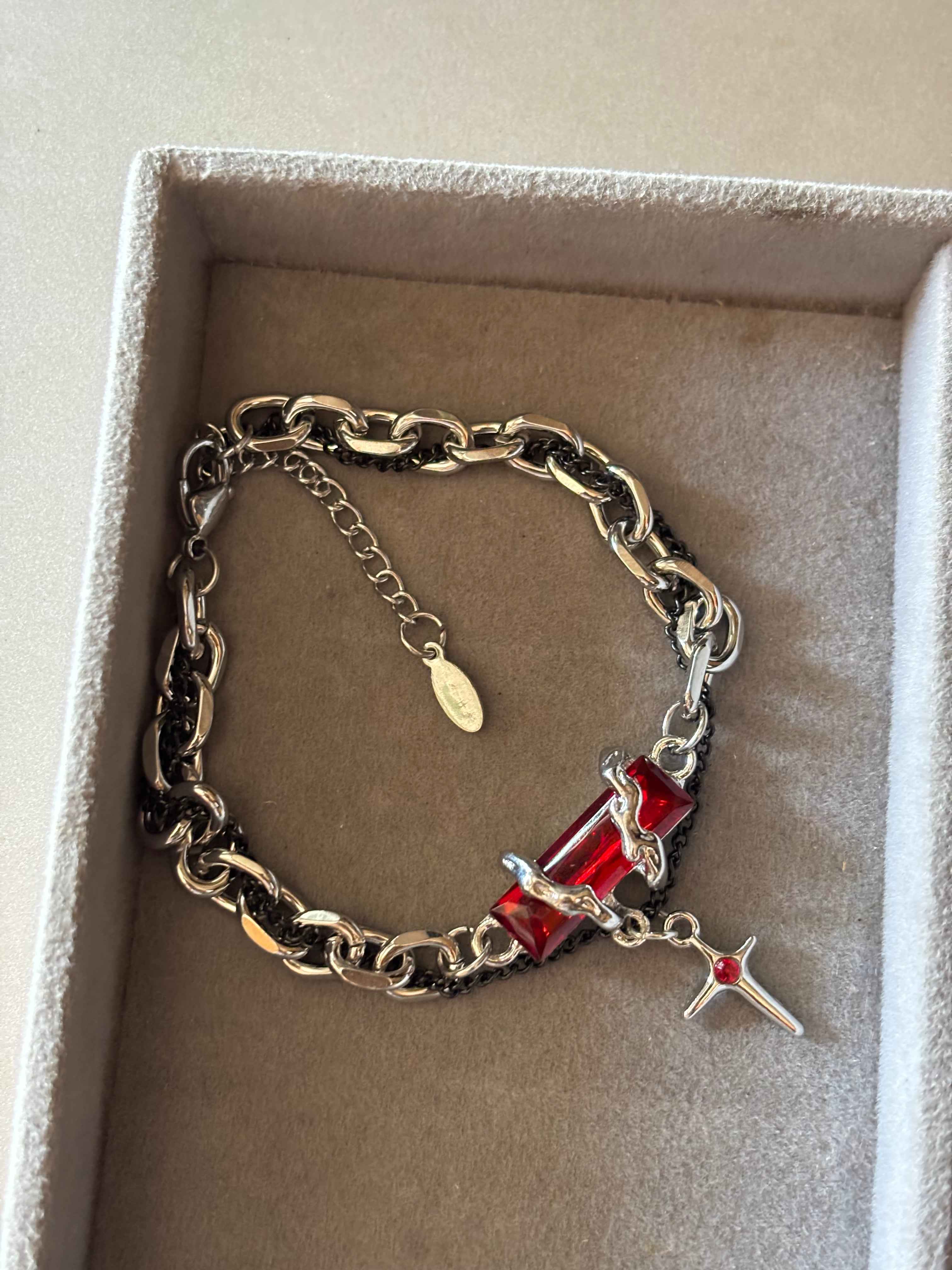 Crimson Fang Bracelet