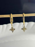 Floral Hoop Earrings - Hirulythings