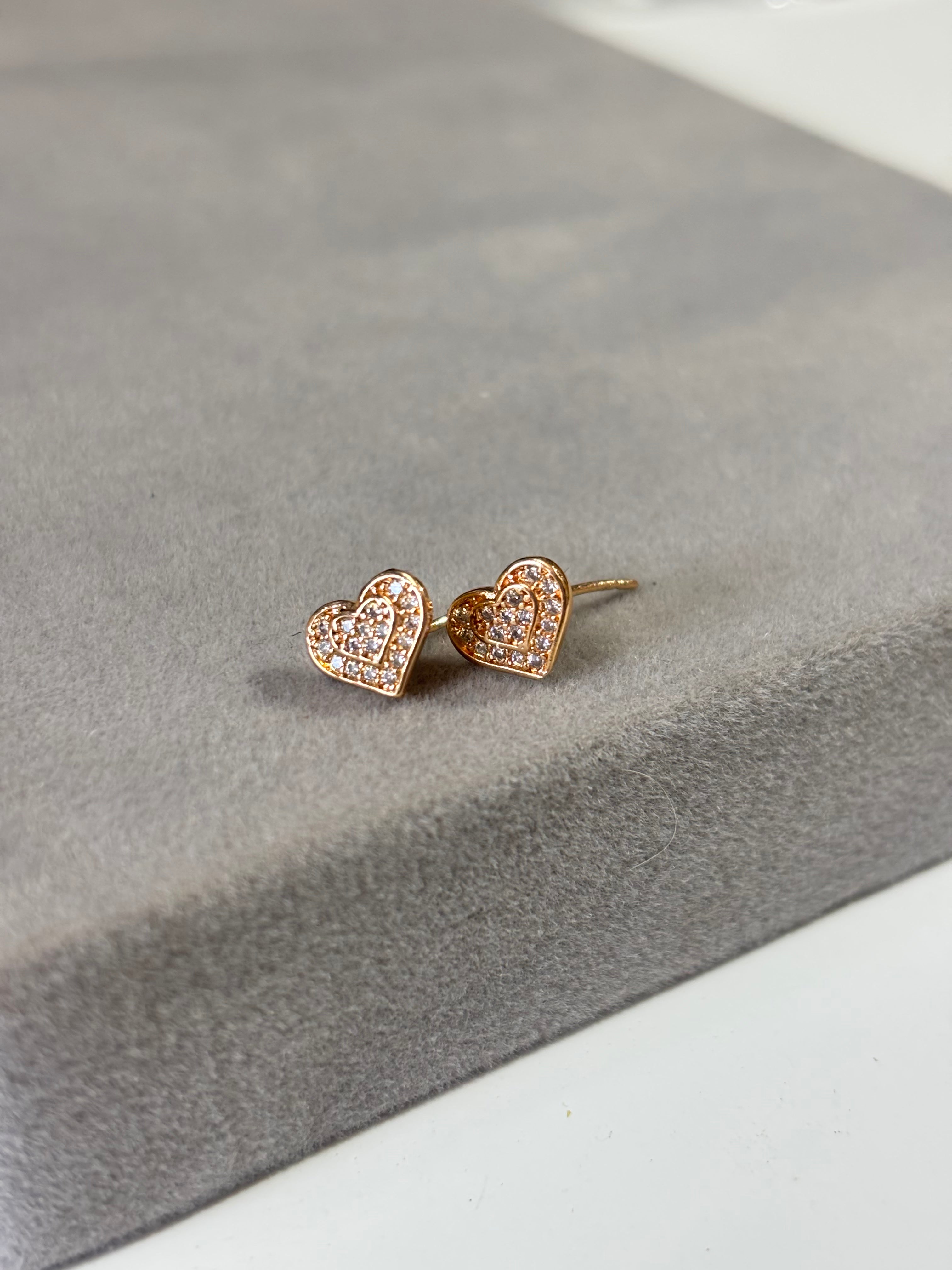 Heart earring